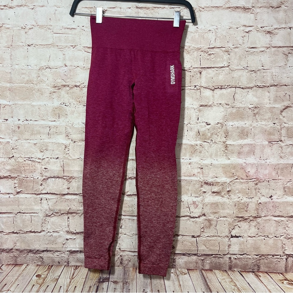 Gymshark vital seamless pink ombré leggings size xs